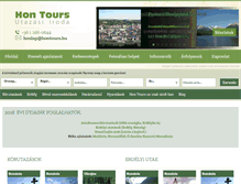 Tablet Screenshot of hontours.hu